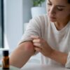 Forearm examination if allergy is suspected
