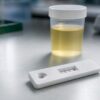 Urine analysis and sample collection for THC screening
