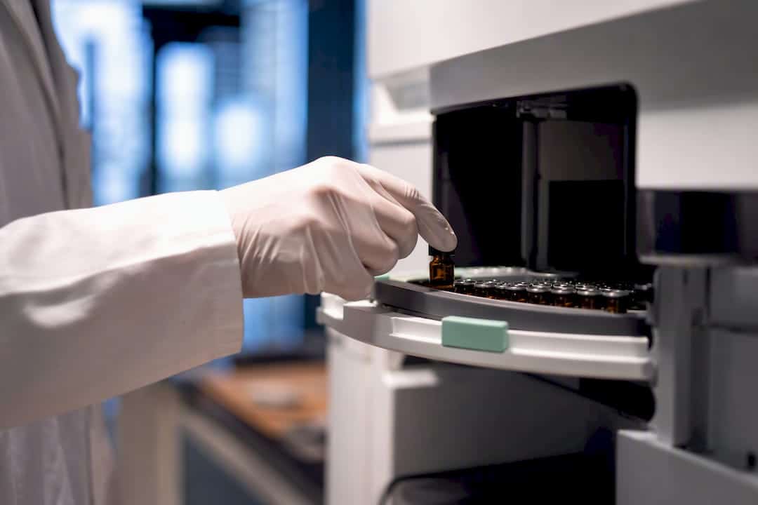 Analyse chromatographique d’un échantillon de CBG