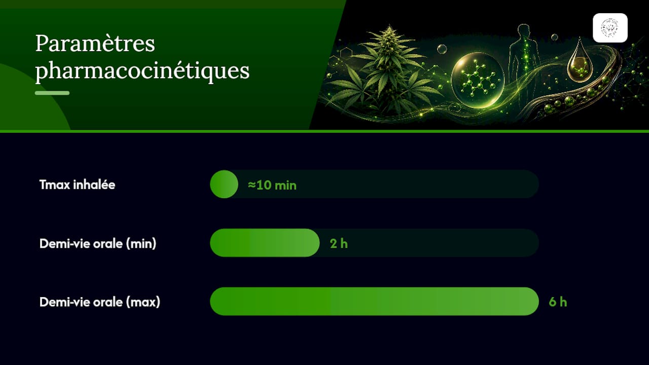 Du taux dans la plante à la dose active : ce que change la pharmacocinétique — overview diagram