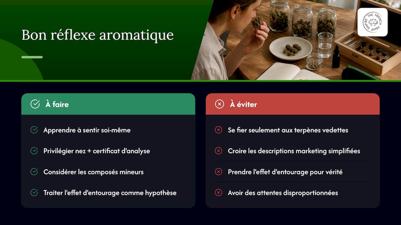 Ce que la science de l'arôme change vraiment pour le consommateur — overview diagram