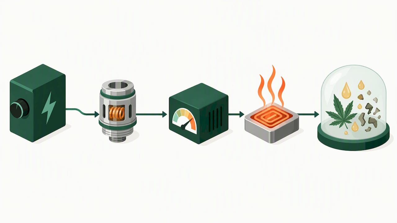 Lien entre voltage, résistance et chaleur